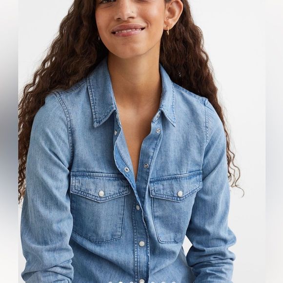 H&M Tops - Denim shirt